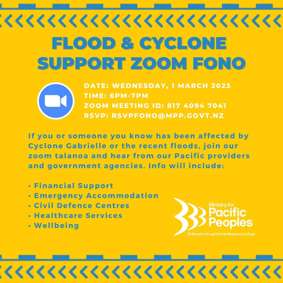 Flood and Cyclone Support Zoom Fono2