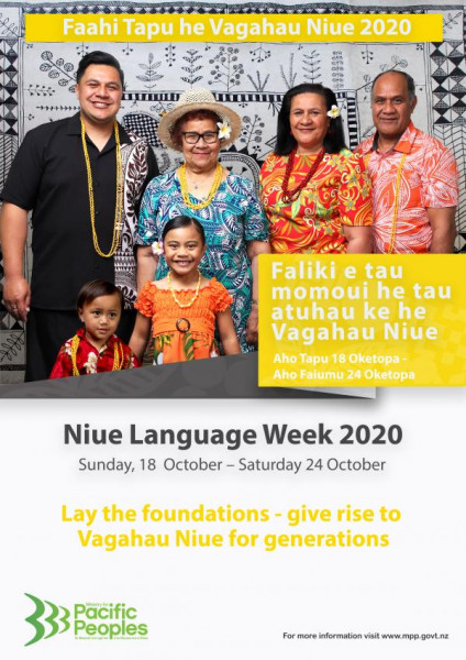 Poster Niue Language Week 2024