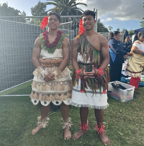 L R Tonga and Etikeni Helu